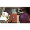 Image 2 : ANTIQUE BOOK HOLDER, BOOKENDS, POLISHING KIT, AND TANKARD