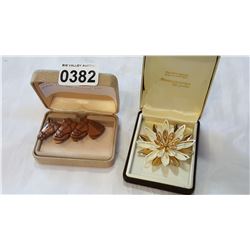 HORSE PIN AND VINTAGE PIN