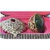Image 2 : BC JADE RING AND MARCASITE PIN