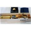 Image 2 : MENS MERCEDES RING AND TRAY OF WATCH LIGHTER RINGS CUFFLINKS ETC