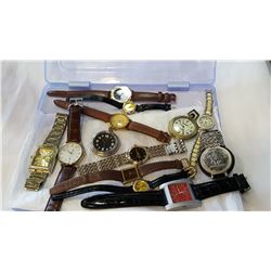 TRAY OF WATCHES