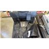 Image 1 : MOTORCYCLE GLOVES, BAG, AND LEATHER PANTS