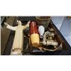 Image 2 : RELIGIOUS FIGURE THERMOS MEAT GRINDER AND SMALL TEAPOTS