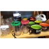 Image 3 : MAGIC BULLET BLENDER SET OF 8 SOUP MUGS AND WATER FILTER JUG