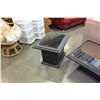 Image 2 : BLACK MIRROR TOP 3 PIECE COFFEE TABLE SET