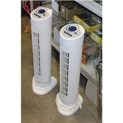 2 TOWER FANS