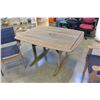 Image 3 : JENSEN JARRAH WOOD 3 PC PATIO SET