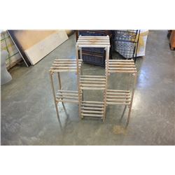 2 PLANTER RACKS