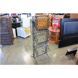 3 BASKET HANGER RACK