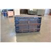 Image 2 : VINTAGE SHIPPING TRUNK WITH TRAY