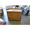 Image 1 : PINE 4 DRAWER DRESSER