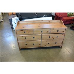 Pine Ikea 7 Drawer Dresser With Gallery