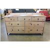 Image 2 : PINE IKEA 7 DRAWER DRESSER WITH GALLERY