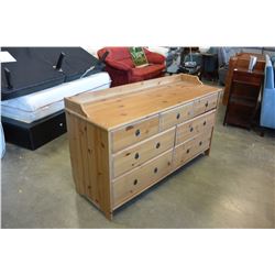 Pine Ikea 7 Drawer Dresser With Gallery