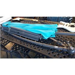 TEAL 8 FOOT CANTILEVER PATIO UMBRELLA