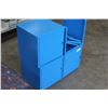 Image 2 : 4 CUBICAL BLUE STORAGE BLOCKS