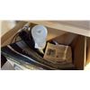 Image 2 : BOX OF GARDEN LIGHTS AND CRATE OF GARDEN STONES