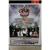 Image 1 : MOTLEY CRUE CONCERT POSTER WITH TICKET STUB