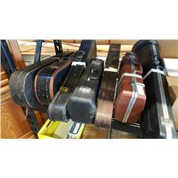 LOT OF VINTAGE INSTRUMENT CASES