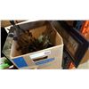 Image 1 : ALWAYS KISS ME GOODNIGHT SIGN AND BOX OF ESTATE GOODS
