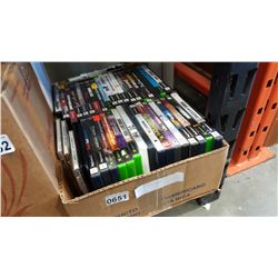 TRAY OF VIDEO GAMES