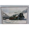 Image 2 : FRAMED TRAIN PICTURE