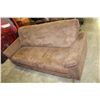 Image 1 : BROWN MICROFIBER SOFA