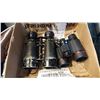 Image 5 : VINTAGE PENTAX AND LENSES AND 2 PAIRS OF BINOCULARS