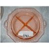 Image 2 : TWO PIECES OF PINK DEPRESSION GLASS