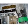 Image 2 : BOX OF BRASS HO TRAIN PARTS