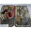 Image 1 : RETRO TRAY OF WATCHES AND LIGHTERS