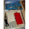 Image 1 : JEWELERY BOX AND TRAY OF JEWELERY