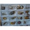 Image 2 : CASE OF VINTAGE BROOCHES