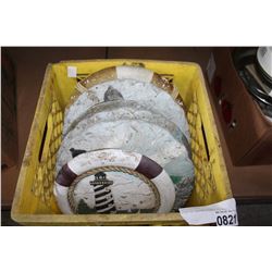 TOTE OF GARDEN TILES