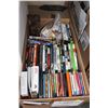 Image 1 : BOX OF DVDS BLURAYS VIDEOGAMES AND CDS