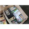 Image 2 : 3 BOXES OF DVDS, CDS, AND MOVIES