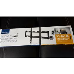 NEW OVERSTOCK INSIGNIA TV WALL MOUNT 33"-46" FIXED POSITION