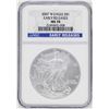 Image 1 : 2007-W $1 American Silver Eagle Coin NGC MS70 Early Releases