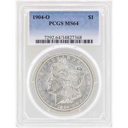 1904-O $1 Morgan Silver Dollar Coin PCGS MS64
