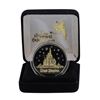 Image 1 : Limited Edition Disney Magic Kingdom .999 Fine Silver Medal w/ 24K Gold Highligh