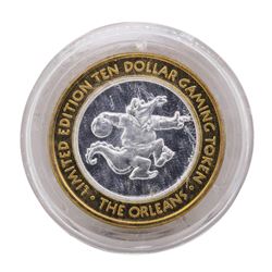 .999 Silver The Orleans Hotel & Casino Las Vegas, NV $10 Casino Token Limited Ed