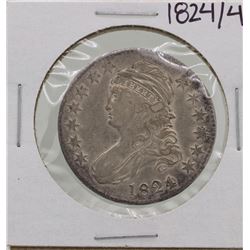 1824/4 Capped Bust Half Dollar Coin