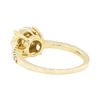 Image 3 : 14KT Yellow Gold 0.70 ctw Diamond Ring