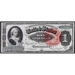 1886 $1 Martha Washington Silver Certificate Note