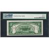 Image 2 : 1934A $5 Federal Reserve WWII Emergency Hawaii Note PMG Choice Uncirculated 64EP