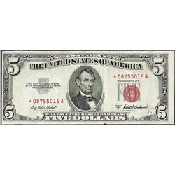 1953A $5 Legal Tender STAR Note