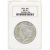 Image 1 : 1924 $1 Peace Silver Dollar Coin NGC MS65
