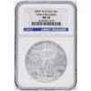Image 1 : 2007-W $1 American Silver Eagle Coin NGC MS70 Early Releases