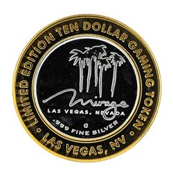 .999 Silver The Mirage Las Vegas, Nevada $10 Casino Limited Edition Gaming Token