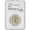 Image 1 : 1946 Booker T. Washington Memorial Half Dollar Coin NGC MS64